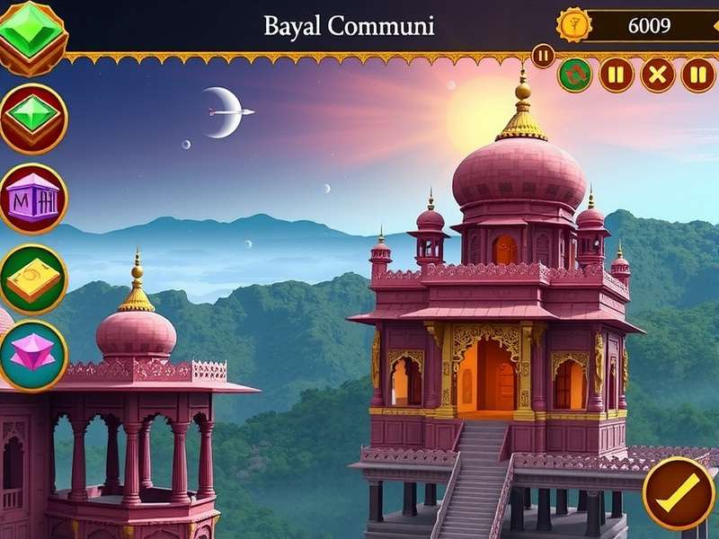 Mystic Mahal Puzzle Game Screenshot